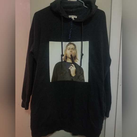 unique Kurt Cobain Hoodie - Picture 1 of 4